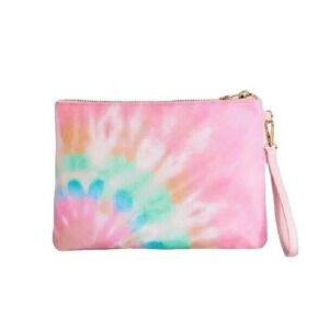 Stoney Clover Lane Rainbow Tie-Dye Wristlet Pouch
